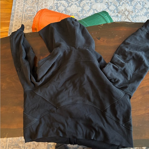 Lululemon Scuba Oversized Full-Zip Hoodie Black size M/L - Picture 8 of 8